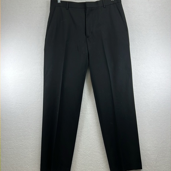Banana Republic Men’s Wool Dress Pants Black Sz 36/34 Business Dressy Office EUC - Picture 1 of 10